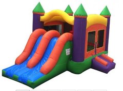 3-1 Fortress Combo Dual Lane Slide (Medium-size) 3-1 Fortress Combo Dual Lane Slide (Medium-size)