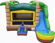 4-1 Tropical Adventure Bounce House Combo 4-1 Tropical Adventure Bounce House Combo